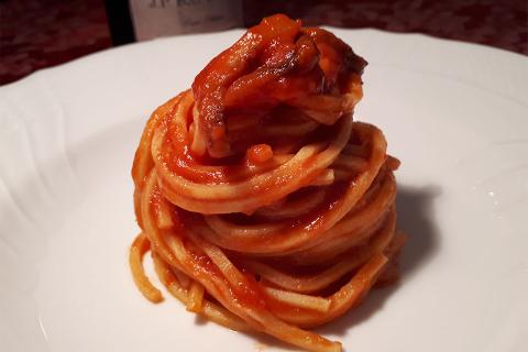 L'Indomabile sottile all'Amatriciana, perché è Domenica