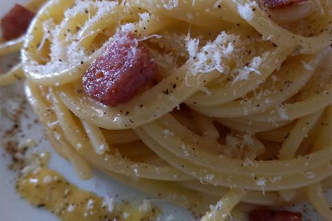 Carbonara a modo mio...