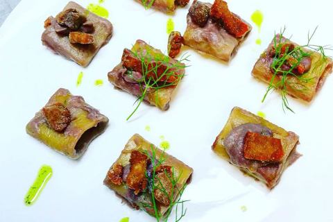 Mezzi Paccheri come pizzette? Con Fabio Tammaro tutto si può!