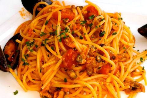 Spaghetti Piccoli, Moscioli di Portonovo, Simone Baleni, Il Molo