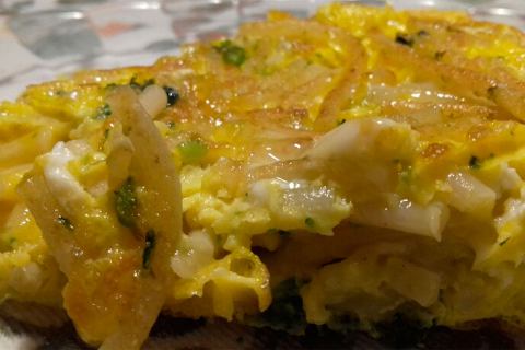La frittata di pasta con gli spaghetti Cappelli ma quanto buona è?