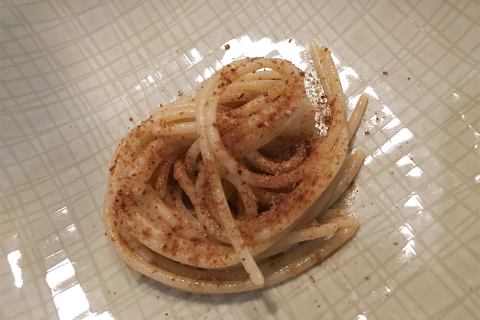 Gli Spaghetti Cappelli nella versione di Enrico Mazzaroni