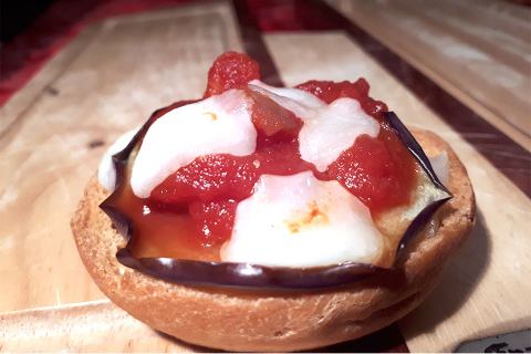 La Rossella alla Parmigiana con la Casciotta di Urbino