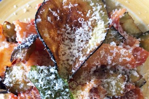 Della serie: le ricette degli amici, i trucioli alla Norma di Davide DiSano