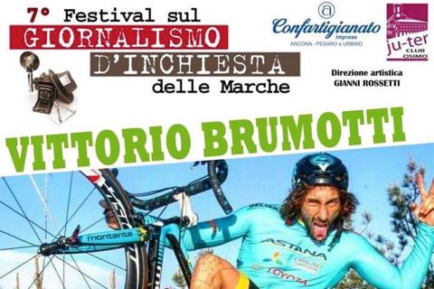 Festival del giornalismo d'inchiesta: Vittorio Brumotti, Striscia La Notizia
