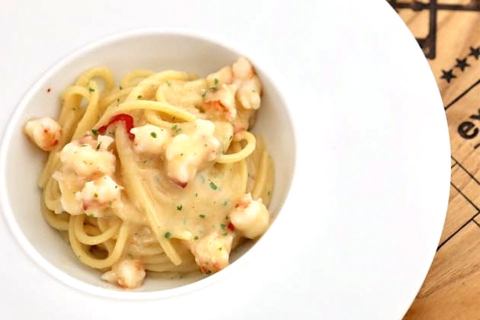 Fabio Lanceni, Al Carroponte, e i nostri spaghetti grandi. Fabio! La ricetta! 