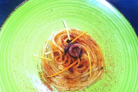 Con gli spaghetti alla siciliana di Andrea Denaro oggi andiamo a Porto Palo