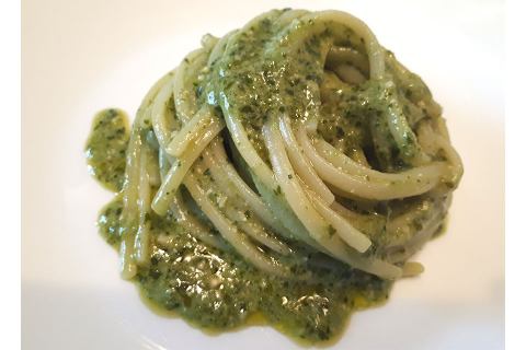 Primo basilico, prime trenette al pesto