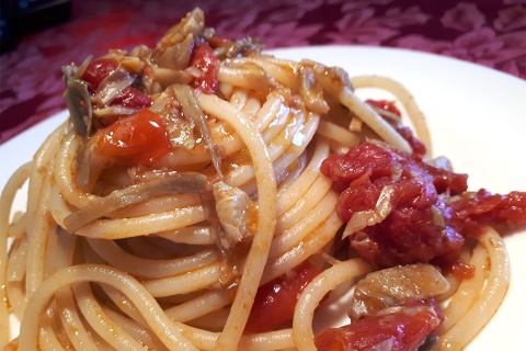 Gli spaghetti di Mario Ruoppolo, Il Postino, Massimo Troisi da Marina Malvezzi
