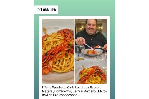 Spaghetti grandi effetto Trombolotto!
