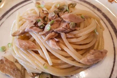 Da Casa Latini gli spaghetti con l'origano cubano di Orto Antico