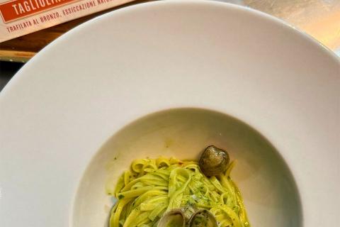 Beatrice Ragusa e i tagliolini con le vongole
