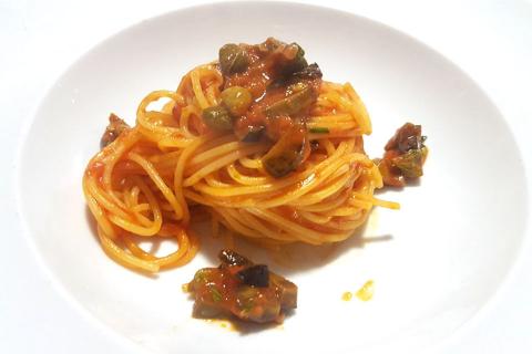 Spaghettini straordinario condimento