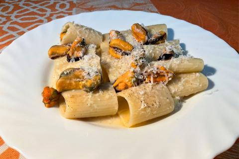 Cozze e formaggio ai 4 latti?