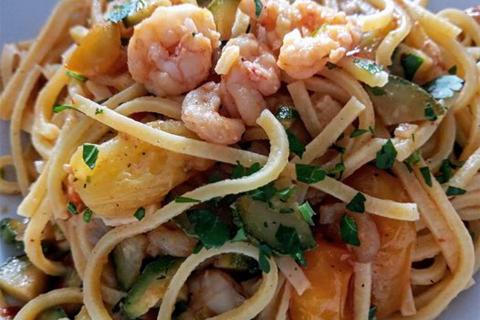 Chitarra in salsa di mare