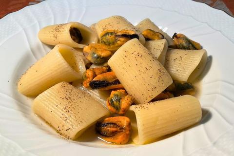 Paccheri rigati e cozze