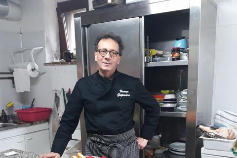 Tagliolini burro e alici di Vincenzo Gagliardini