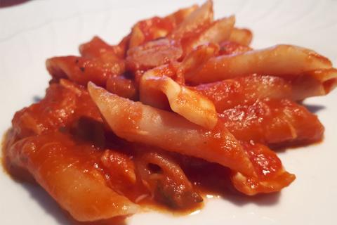 Penne Cappelli al ragù rinforzato di pesce