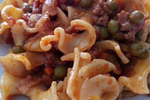 Buon San Martino con l'intramontabile ragù con i piselli