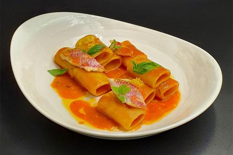 Paccheri e caciucco con Paolo Benigni