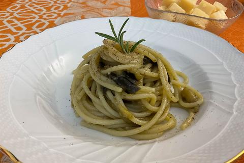 Con le ultime melanzane dell'orto