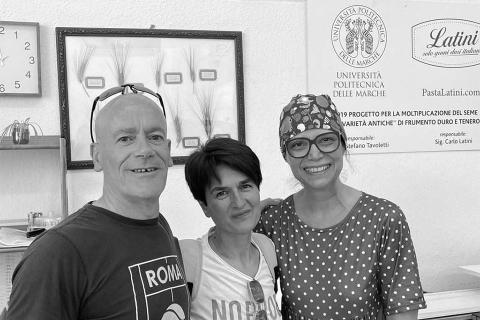 Ismaele e Vanda in visita...