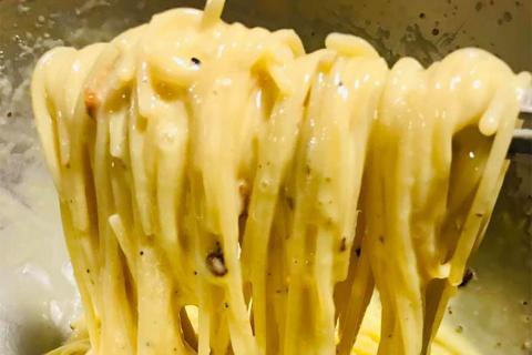 Un carbonara misteriosa...